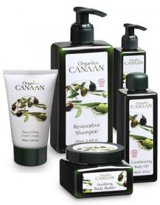 Canaan Organics - натуральная органическая косметика на основе оливкового масла экстра класса в Хабаровске